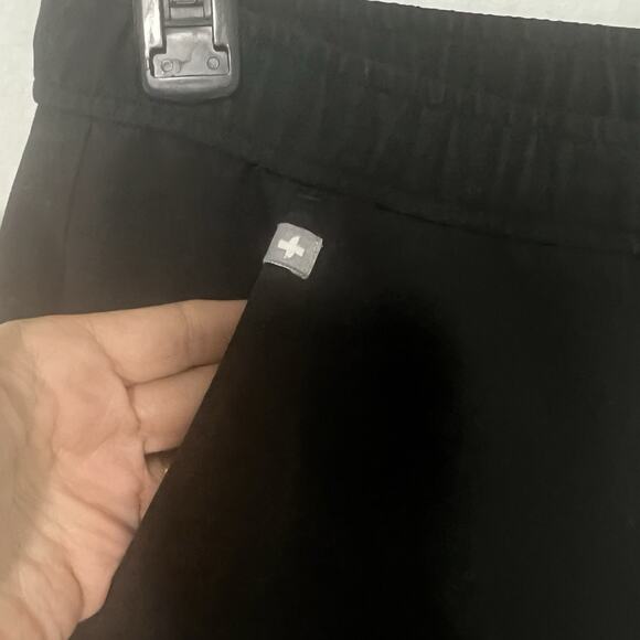 FIGS Zamora Jogger Scrub Pants Womens Medium Black Drawstring - Picture 3 of 8